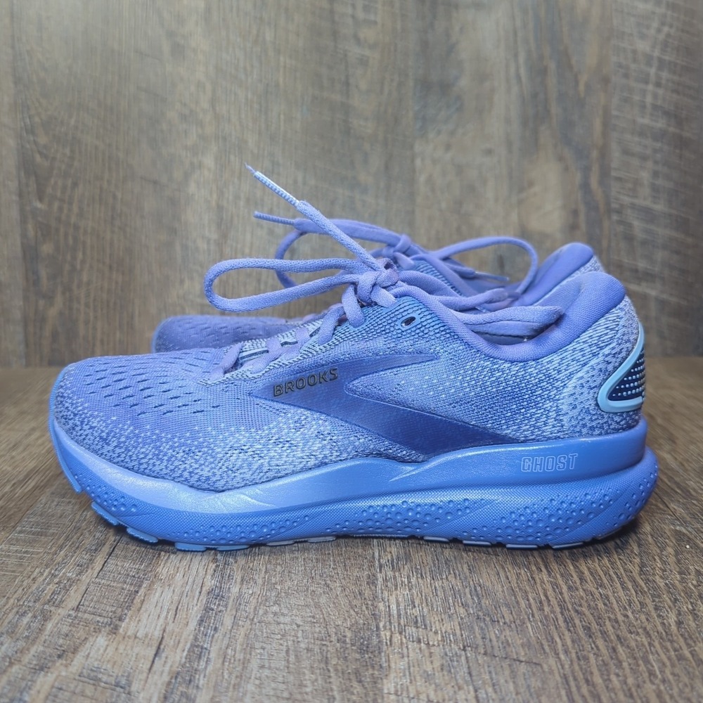 Brooks Ghost 16 Sneakers Women's 6.5 Blue Running Athletic Shoes 1204071B445 - Picture 7 of 14